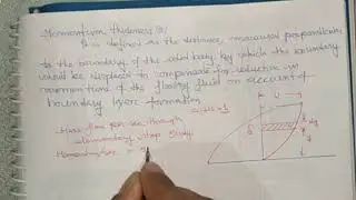 Boundary Layer Theory: Displacement, Momentum, Energy Thickness