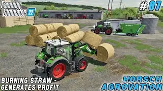 Heating Plant for Utilization Straw, Beet Harvesting | HORSCH AgroVation Farm | FS 22 | ep #07