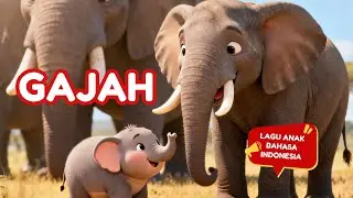 Gajah - Lagu Anak Bahasa Indonesia - Boby Tatan