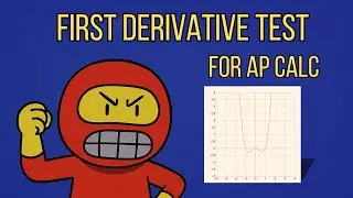 The First Derivative Test Explained Clearly (AP Calculus)