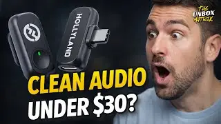 Hollyland Lark A1 Wireless Microphone Unboxing & First Sound Test