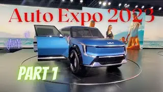 Auto Expo 2023 Full Vlog 21 / Part-1  #tata #byd #mg #kiacarens #viral #viralvideo #autoexpo2023