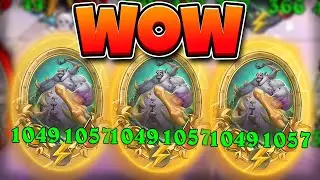 The BEST Overflow Strategy?! | Hearthstone Battlegrounds