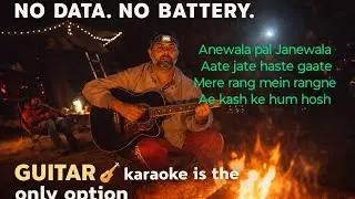 Bonfire Guitar Medley 🎸🔥 | 3 Songs Singing at Car Camping  Meetup Overlander association of India 