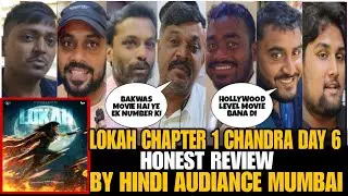 Lokah Chapter 1 Chandra Hindi Dubbed Day 6 Most Honest Review ! Sid Cinema  