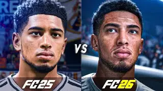 EA Sports FC 26 vs EA Sports FC 25 | Faces Comparison