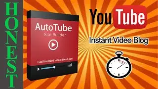 Build A Video Blog Vlog With AutoTube WordPress Plugin Review