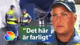 En resenär har ringt in om en pågående misshandel | Tunnelbanan | Kanal 5 Sverige