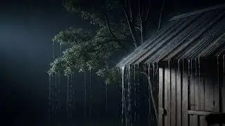 Dark Rainy Night Ambience – Fall Asleep Fast