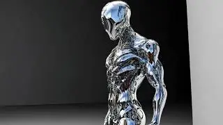 [AI] Advanced Silver Robot: The Future of Intelligent Design