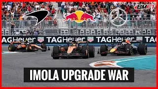 The Fightback Begins? Mercedes & Red Bull TARGET McLaren with Big Imola Upgrades