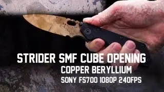 Opening the Strider SMF CuBe (Copper Beryllium) at 240fps on Sony FS700 camera