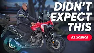 I Rode The Honda NX500 As A 5'6