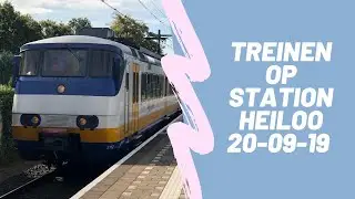 Treinen op station Heiloo - 20 september 2019