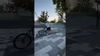 Первый slide spin в России? #bikelife #wheelie #вили #bike #стант #wheeliebike #stuntbicycle