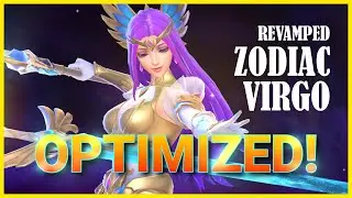 Odette's Optimized Revamped Virgo Skin (Advanced Server Patch Notes 1.8.42) | MLBB Update | OdetteML