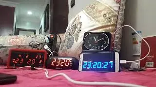 Led clock time lapse 24 hours