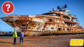 Restoring an Abandoned Luxury Yacht | Ultimate ASMR Transformation 