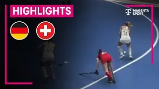 Deutschland - Schweiz | Hallenhockey-EM, Damen | MAGENTA SPORT