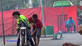 SANTY MS Juara 1 Satria Fu 200cc,, Timenya jauh dari lawan2nya