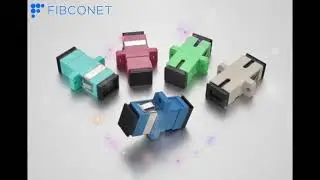 fiber optic adapter from FIBCONET