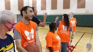 Detectives make FIL residents feel at home on basketball court