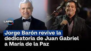 Jorge Bar&oacute;n revela c&oacute;mo grab&oacute; a Juan Gabriel en los primeros programas a color en Colombia
