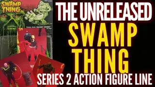 Unreleased Series 2 Swamp Things Kenner Figures!