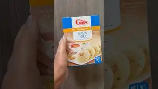 Instant idli | Gits Rava Idli Breakfast mix. Healthy South Indian Instant mix