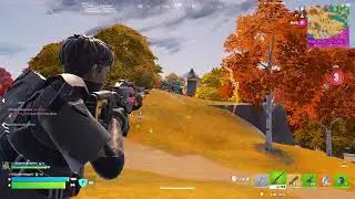Fortnite Horrible accuracy Double Kill LOL at least i hit the shotgun shot to finish him