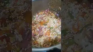 South Indian breakfast #karnatakafood #Bisibelebath 😋🤤😋
