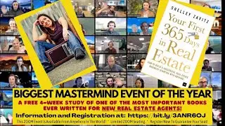 LIVE MASTERMIND EVENT - Your First 365 Day In Real Estate