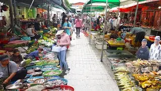 Crab Market & Boeng Trabek Market - Grilled Seafood, Fish, Vegetables, & More