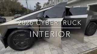 2026 Cybertruck Interior – Visual Walkthrough 