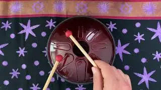 Idiopan Steel Tongue Drums Lunabell - Scale #2 Demo