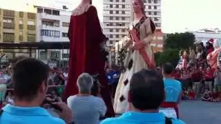 BALL DE GEGANTS DE BENICARLÓ,  TROBADA 2015