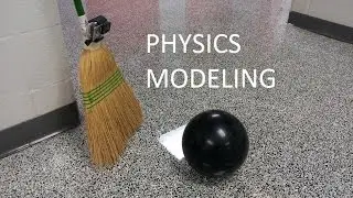 Bowling Ball Obstacle Course (Physics Modeling)
