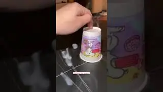 DIY Smoke Circle Experiment | Paper Cup Air Pump Trick for Kids 🔵💨