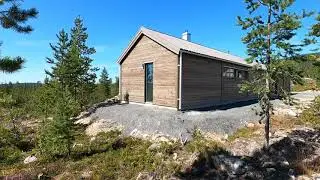 Arkitektritad fj&auml;llstuga med stora f&ouml;nsterpartier - Villa Merkurius, Idre Himmelfj&auml;ll