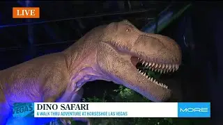 Dino Safari, an immersive dinosaur experience, opens in Las Vegas