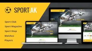 Sport.AK &mdash; Soccer Club and Sport Joomla Template | Themeforest Website Templates and Themes