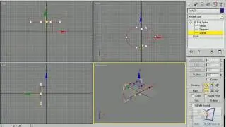 3Ds Max Tutorial-34 spline details