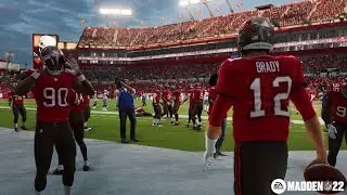 Brady retires! Last game with Brady|Madden 21
