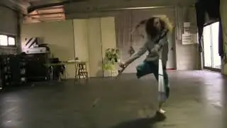 amputee dance so happy - funny with her  3 5 2020