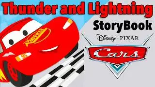 Cars Read Along Story book, Read Aloud Story Books, Cars - Thunder and Lightning