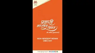 NRI Day | NRI day wishes | Non - resident india | 9th January | JPC Group | Konark Jain