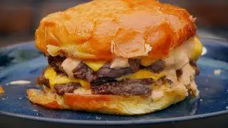 The Best Burger I made in 15 min / Oddaszfartucha
