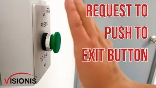 Indoor Big Green Request To Push To Exit Button For Door Access Control FEATURES (VIS-7032)