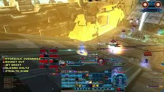 SWTOR PVP 6.2.1 - Arsenal Merc - AHG - Double Cap Comeback