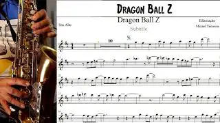 Dragon Ball Z - Partitura - Sax Alto